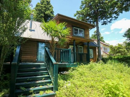 Higashi-Izu Okawa Log House — Private Hot Spring, 2000-Built, ¥9.8M